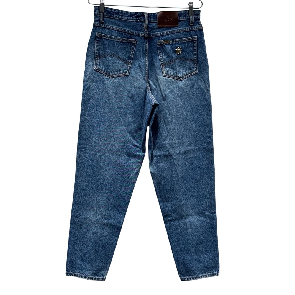 Texwood Jaxwood Jeans Women 32 Blue Good High Waisted Vintage Straight Leg Denim - Picture 2 of 14
